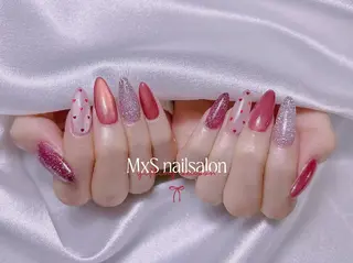ネイル MxS Nail 【長さだし/フィルイン/マグネット/ワンホンネイル/韓国ネイル/パラジェル】所属・M×S Nail みなのネイルデザイン