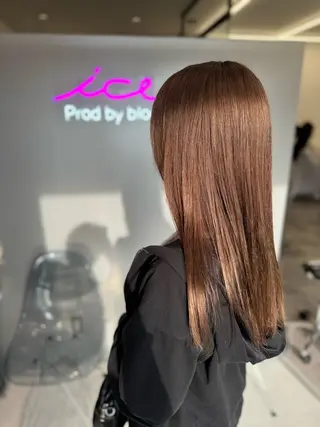 セミロング ice prod by　bloom所属・Suzaki Koukiのヘアスタイル