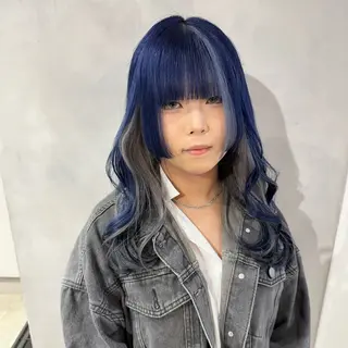 カラー デザインカラー/パー マ🦖外岡咲希🦖のヘアスタイル