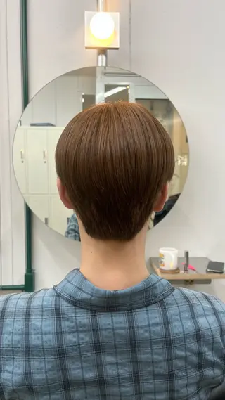 ショート Vers所属・ほのか/西大橋/ /堀江/四ツ橋のヘアスタイル