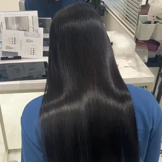 ロング 新宿No.1艶髪矯正 美艶カラー/FUKAのヘアスタイル