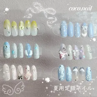 ネイル coco.nail/ y2k/ワンホンのネイルデザイン