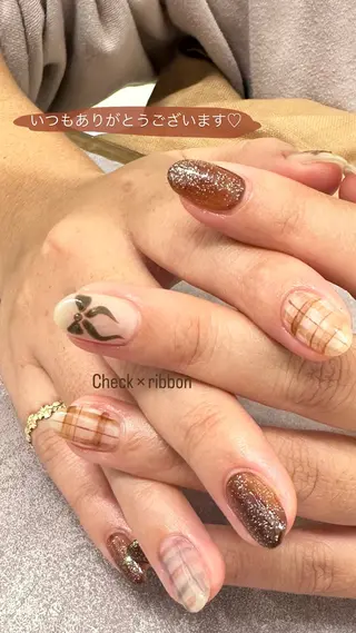 ネイル komorebi. 小峯 真実のネイルデザイン