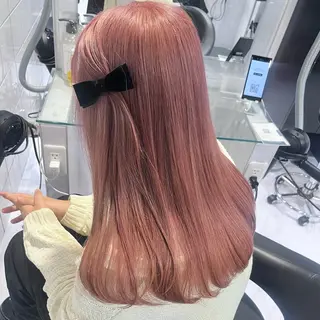 ロング 🫧うる艶トレンド 🫧透明感カラーのヘアスタイル