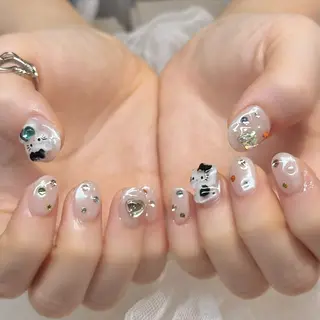 ネイル 新井 ひなののネイルデザイン