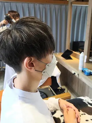 メンズ alushe 岡 陽子のヘアスタイル