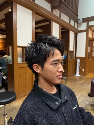 ショート メンズ topstylist 遠山康兵のヘアスタイル