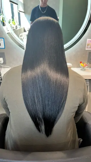 ロング カラー 髪質改善SALON MIST＋所属・阪神尼崎駅徒歩2分 半個室サロン　小田稔のヘアスタイル