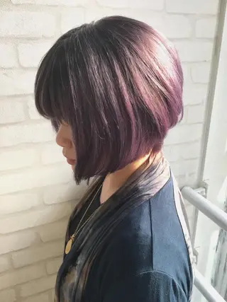 ショート カラー エクステの神様 ▫️原島ユウヤ▫️のヘアスタイル