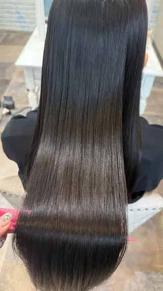 ロング 🎀RUI/髪質改善 /美髪矯正/艶カラーのヘアスタイル