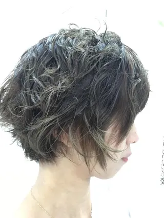 ミディアム カラー パーマ 井出 由紀のマツエク・マツパデザイン