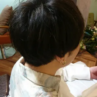 メンズ ショート スミダ モモコのヘアスタイル