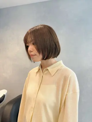 ショート カラー SALOWIN 名古屋所属・パーマ/ボブ特化 /丹羽舜太のヘアスタイル