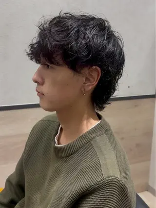 パーマ メンズ 山本 あゆみのヘアスタイル