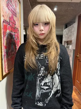 ロング カラー mai / linoah˚✧のヘアスタイル