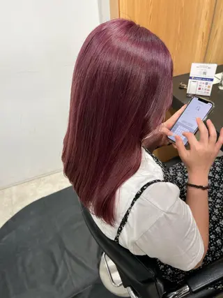 セミロング GO TO DAY 渋谷モディ店所属・艶髪 mayuka💖のヘアスタイル