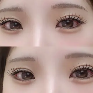 マツエク・マツパ SAWANOBORI パープルジュエルのマツエク・マツパデザイン