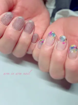 ネイル arm in arm ︎✿Yamamotoのマツエク・マツパデザイン