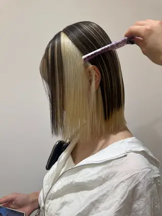 ショート カラー 岐阜の美容師 HONOKAのヘアスタイル