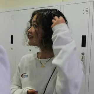 ショート パーマ カーリーパーマ/ 透明ｶﾗｰ/MIKUのヘアスタイル