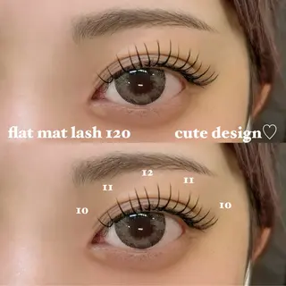 マツエク・マツパ nicott lash 大石のマツエク・マツパデザイン