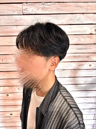 パーマ メンズ 岡山メンズパーマ 白神珠梨のヘアスタイル