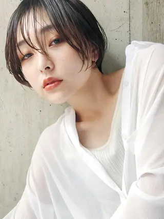 ショート 💖透明感カラー HAYATO💖のヘアスタイル