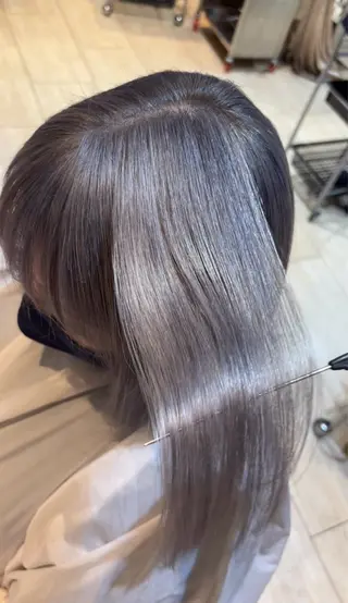 カラー ハイトーン/韓国 レイヤー🎀まおのヘアスタイル