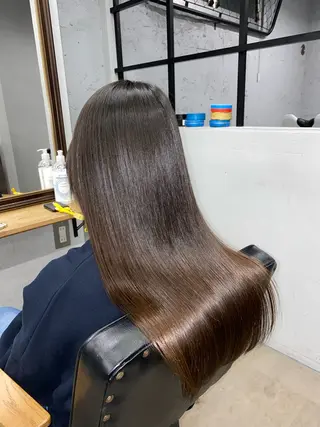 ロング カラー パーマ HAIR STUDIO ONE所属・縮毛矯正／ブリーチ/ 髪質改善/シンゴのヘアスタイル