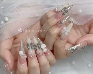 ネイル Gloss nail ジェル&長さだし専門のネイルデザイン