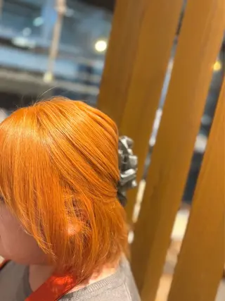 カラー FRAMES HUE所属・渡辺 星来のヘアスタイル