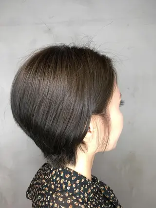 ショート ヘアアレンジ HAIR  SALONgenie (ヘアーサロンジーニー)所属・嶋崎 啓人のヘアスタイル