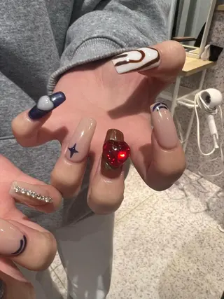 ネイル 個性派／中韓ネイル SAKURAのネイルデザイン