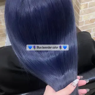 ロング カラー 𝐑𝐢𝐤𝐚 ໒꒱♡のヘアスタイル