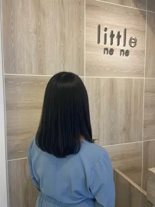 セミロング みなみ みずきのヘアスタイル