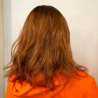 ミディアム カラー stream1st所属・ツヤカラー 🕊️sayakaのヘアスタイル