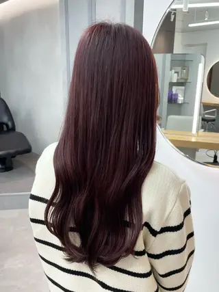 ロング カラー 澤 佑華 🎀 透明感カラーのヘアスタイル