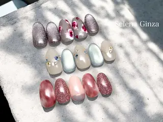 ネイル セレナ銀座 ネイリストのネイルデザイン