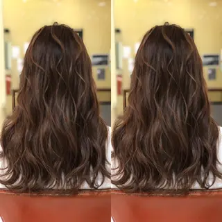セミロング Y Uのヘアスタイル