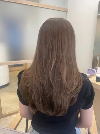 ロング カラー 似合わせカラーカット 🪽chinatsuのヘアスタイル