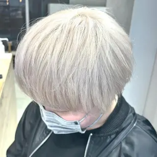 ショート カラー デザインカラー/パー マ🦖外岡咲希🦖のヘアスタイル