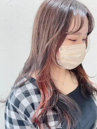 ロング カラー ARISA🦋推し・ アニメカラー/派手髪のヘアスタイル