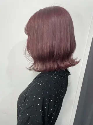 ミディアム カラー miyu /大阪美容室のヘアスタイル