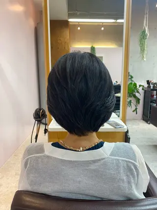 ショート 増田 枝里子のヘアスタイル