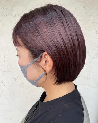 ショート しもかわ かほのヘアスタイル