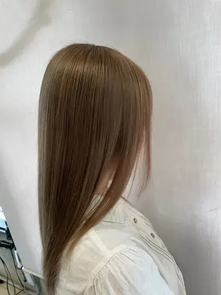 セミロング カラー 🌺柔らか透明感 カラー🌊MAMIのヘアスタイル