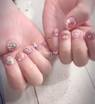 ネイル 北浦和 自爪育成ケアのネイルデザイン