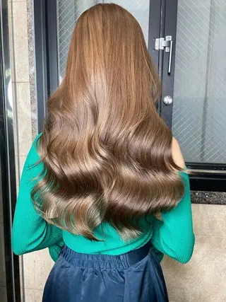 ロング カラー ヘアアレンジ 銀座terrace所属・🫧透明感／艶カラー 🫧Ryuseiのヘアスタイル