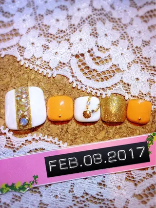 ショート カラー ネイル マツエク・マツパ Greace la vie所属・Greace  la vieのネイルデザイン