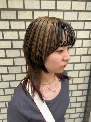 ミディアム ショート・ボブ 🌈chinaのヘアスタイル